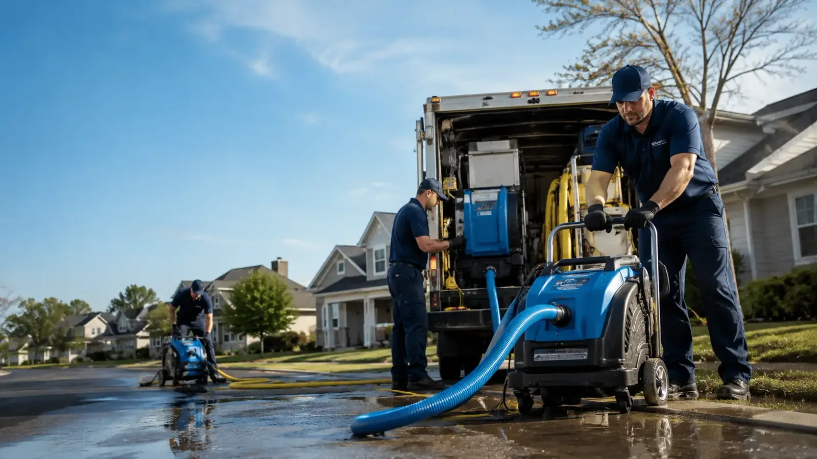 Flood Damage Cleanup in Olivet, MI